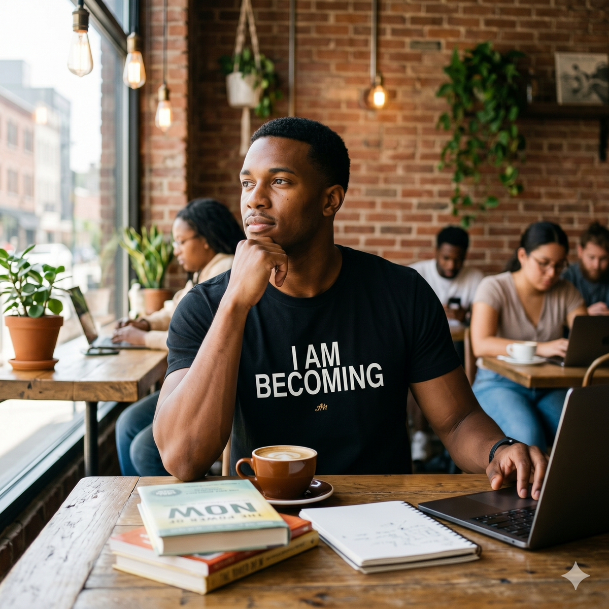I Am Becoming: Black Arc Edition T-shirt | Gildan® 64000