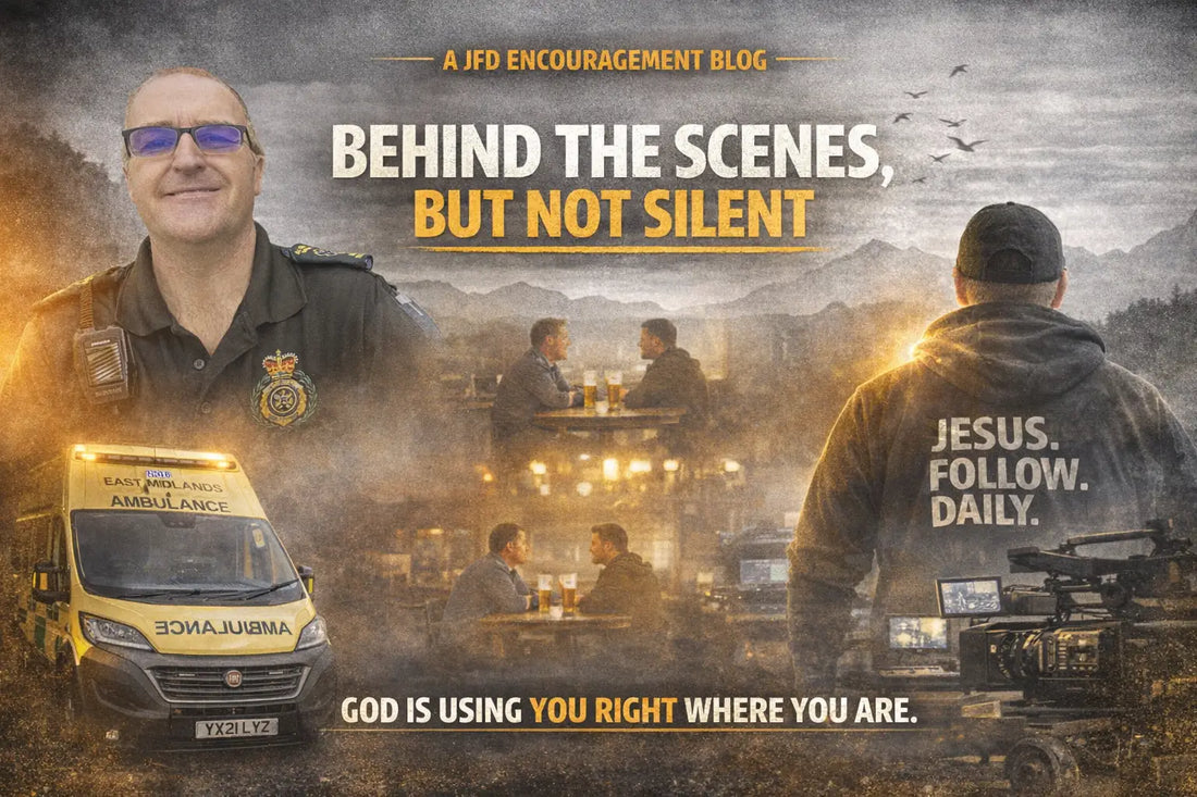 BEHIND THE SCENES, BUT NOT SILENT Jazzy Faith Designs