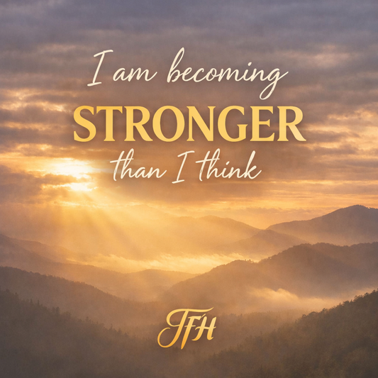 You Are Becoming Stronger Than You Think