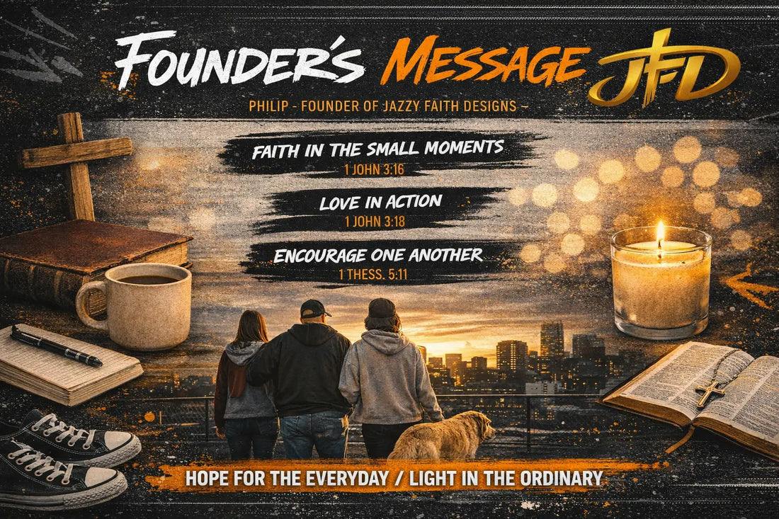 Founders Message - 4th April 2026 Jazzy Faith Designs