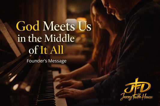 God Meets Us in the Middle of It All Jazzy Faith Designs