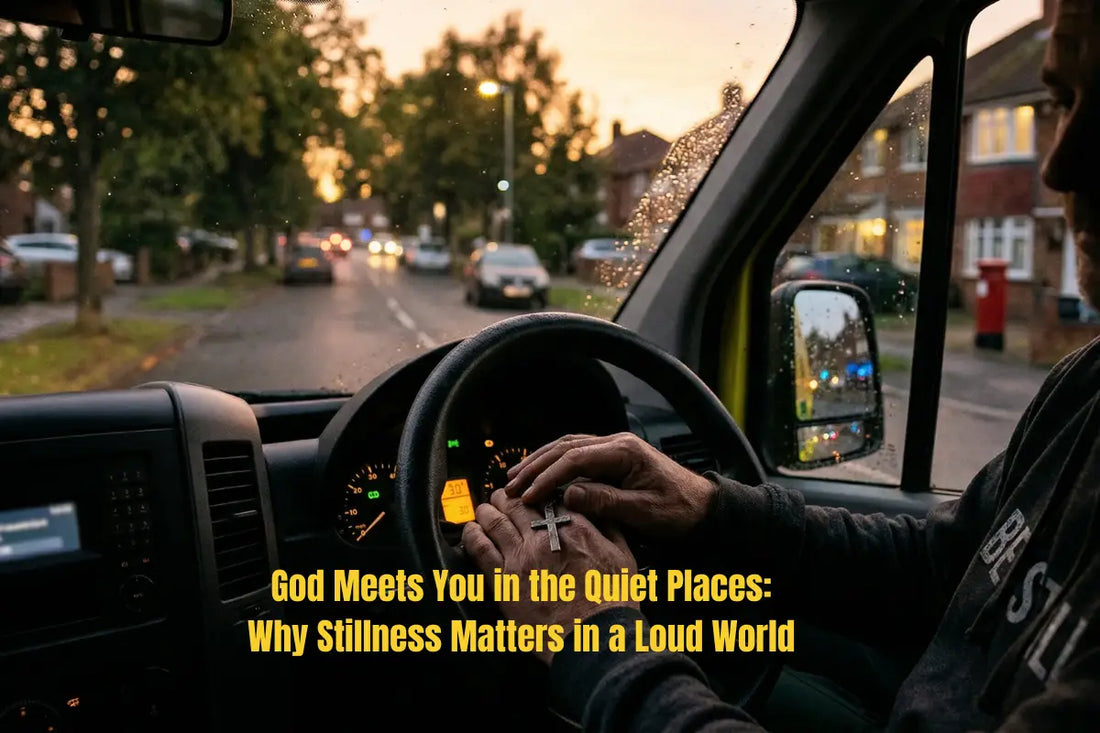 God Meets You in the Quiet Places: Why Stillness Matters in a Loud World Jazzy Faith Designs