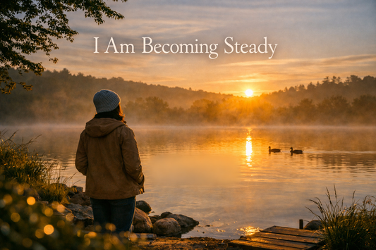 I Am Becoming Steady Jazzy Faith Designs