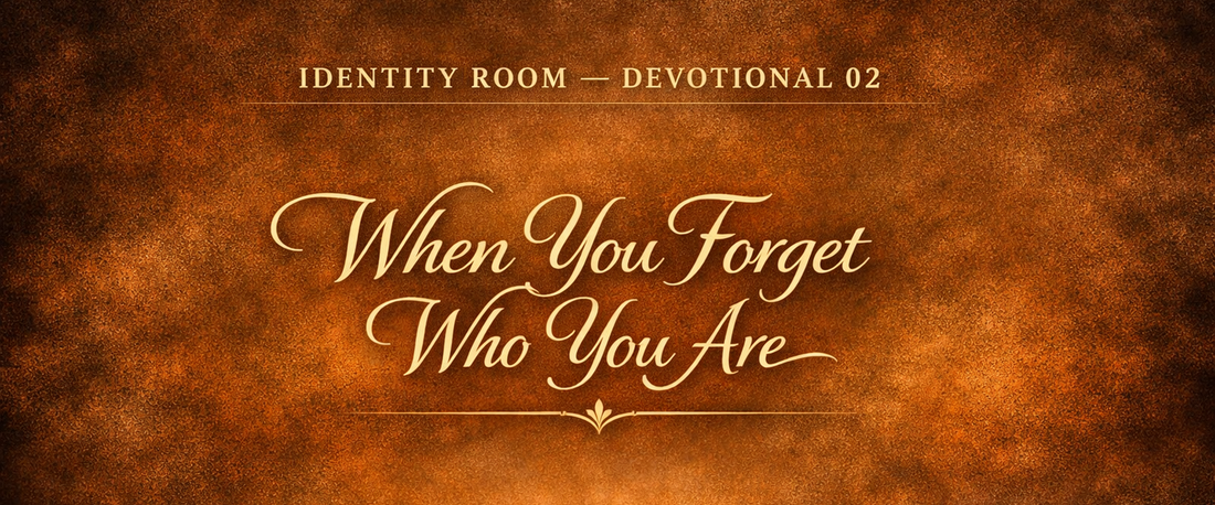 When You Forget Who You Are Jazzy Faith Designs