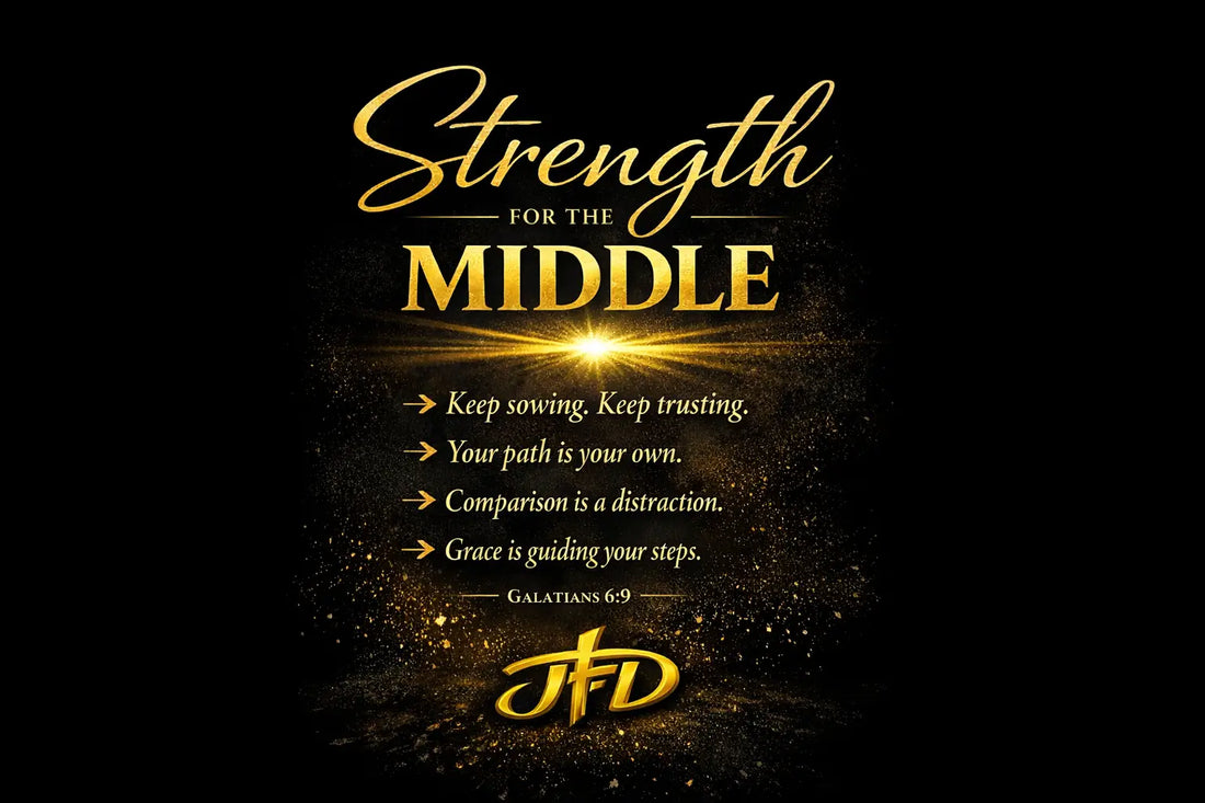 Strength for the Middle Jazzy Faith Designs