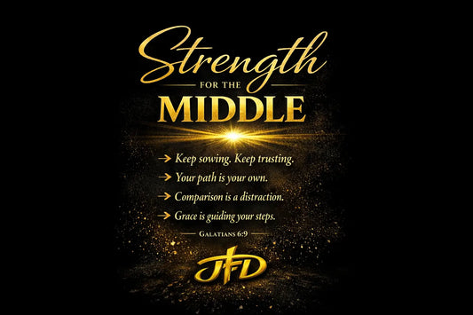 Strength for the Middle Jazzy Faith Designs